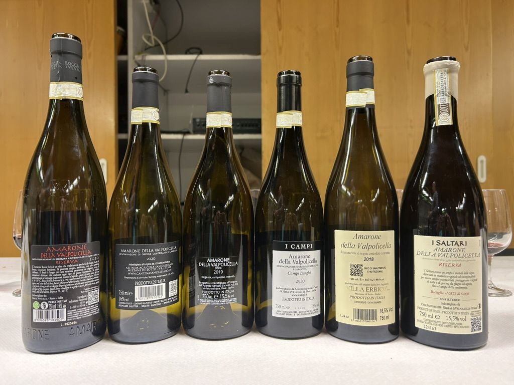 29 AMARONI - I VINI